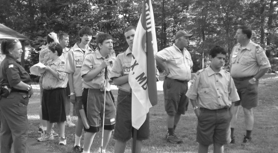 Troop 117 at Camp Spencer 2010